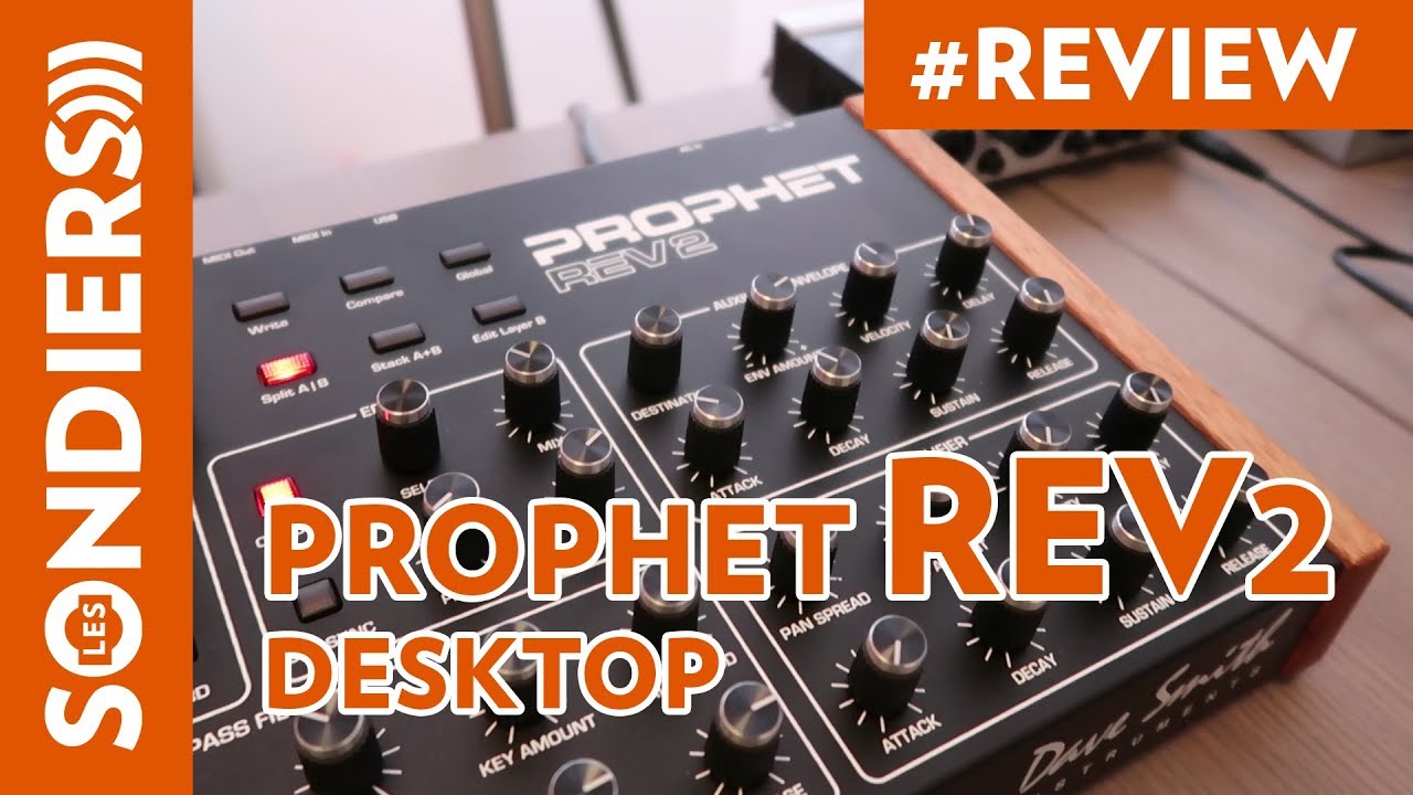 PROPHET REV2 DESKTOP MODULE : LA REVANCHE DES GAUCHERS / DAVE SMITH ...