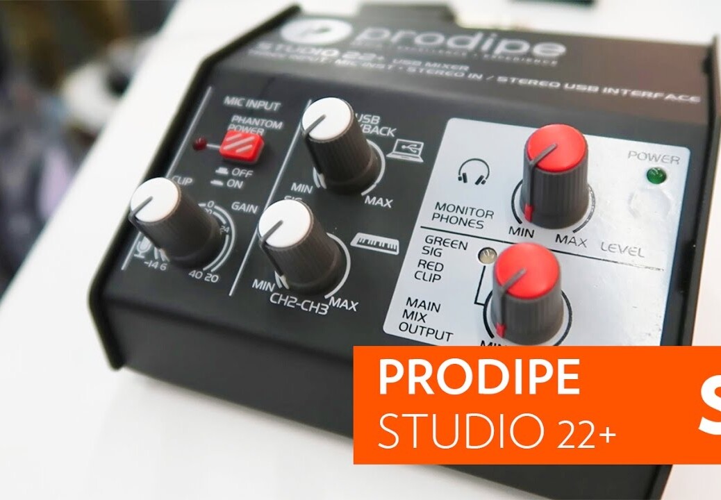 PRODIPE STUDIO 22+ [MUSIKMESSE 2017 ] [FR]