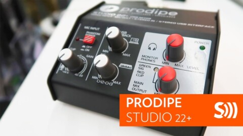 PRODIPE STUDIO 22+ [MUSIKMESSE 2017 ] [FR]