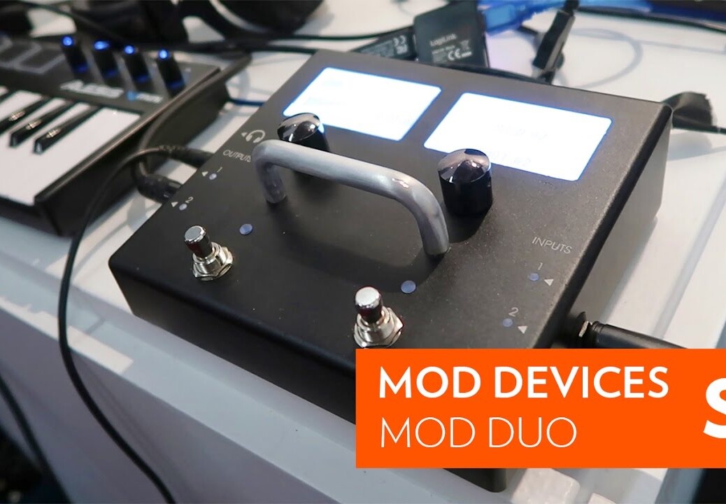 PEDALBOARD MOD DUO de MOD DEVICES [MUSIKMESSE 2017] [FR]