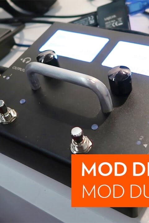 PEDALBOARD MOD DUO de MOD DEVICES [MUSIKMESSE 2017] [FR]