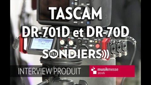 [MESSE 2016] Tascam DR-701D DR-70D