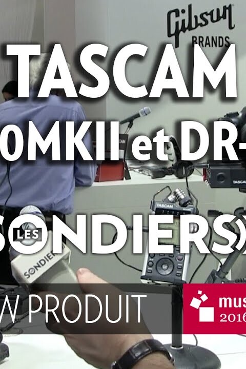 [MESSE 2016] Tascam DR-100mkII et DR-44WL [EN – VOST]