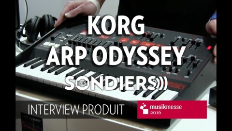 [MESSE 2016] Korg Arp Odyssey [FR]