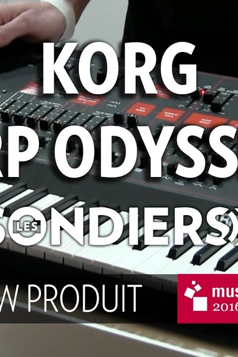 [MESSE 2016] Korg Arp Odyssey [FR]