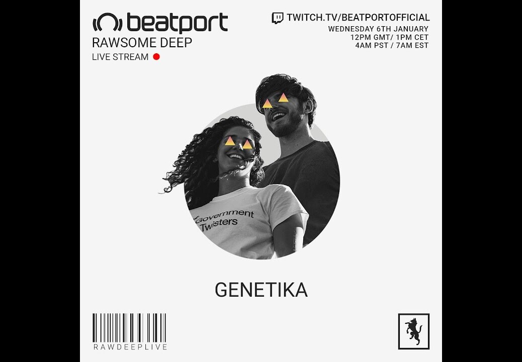 Genetika DJ set – Rawsome Deep | @Beatport Live