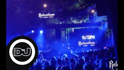 DJ Zinc LIVE from the Relentless Energy stage at Leeds Festival