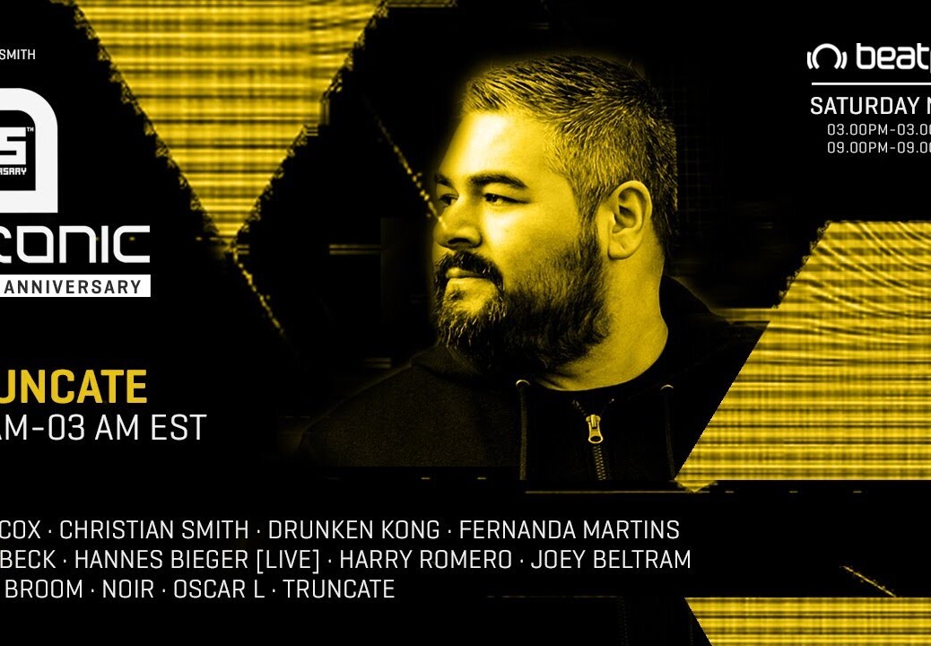 Truncate DJ set – Tronic 25th Anniversary | @Beatport Live