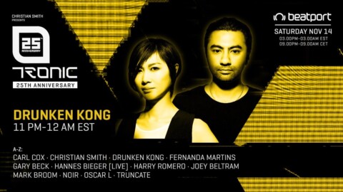 Drunken Kong DJ set – Tronic 25th Anniversary | @Beatport Live