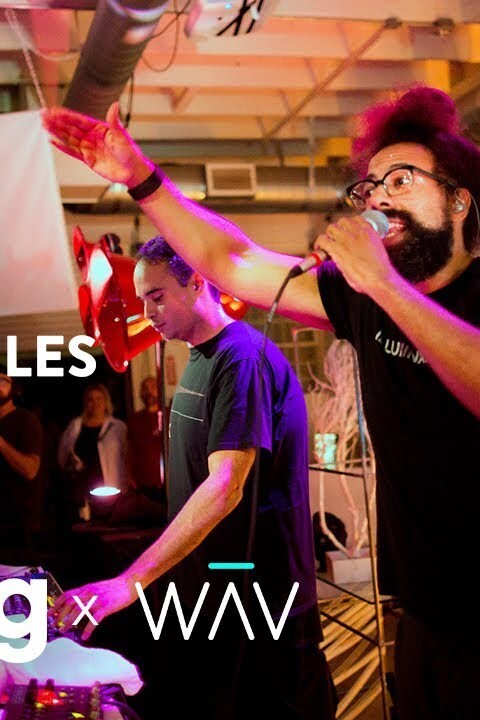 WAJATTA (Reggie Watts & John Tejada) live in The Lab LA