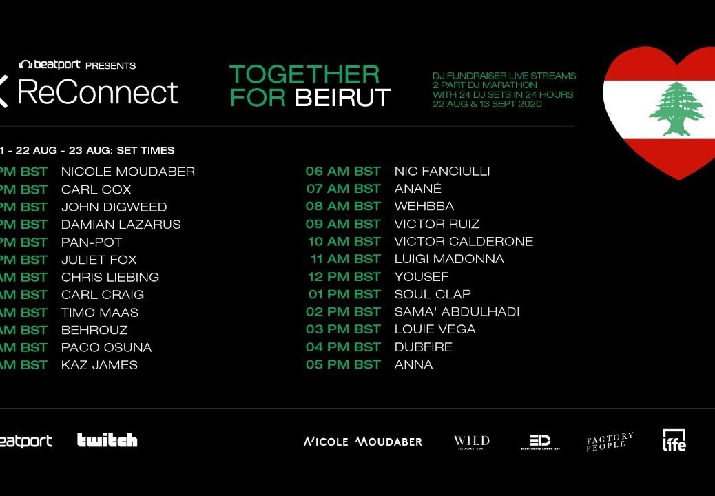 @Beatport ReConnect: #TogetherForBeirut – Part One