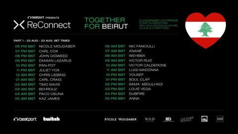 @Beatport ReConnect: #TogetherForBeirut – Part One