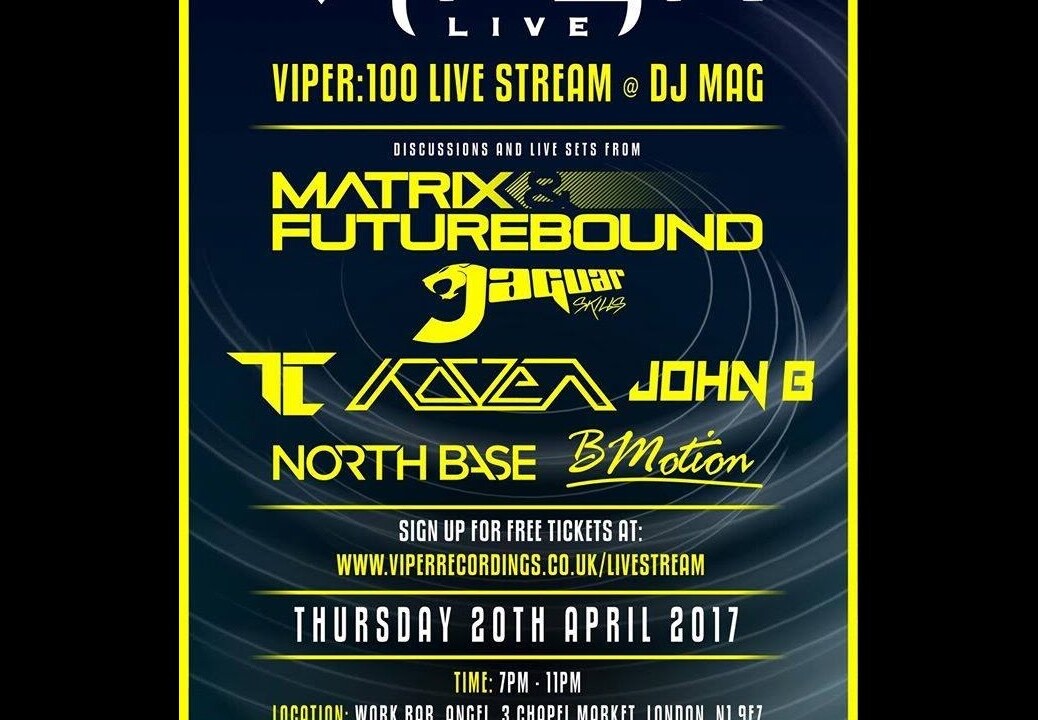 Viper 100 x DJ Mag Live