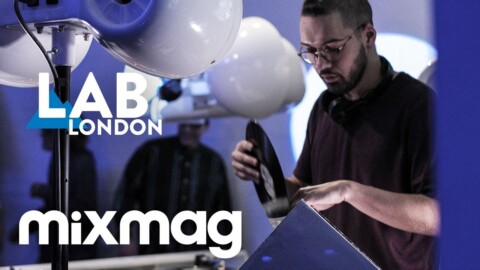 DJRUM jungle to techno set in The Lab LDN