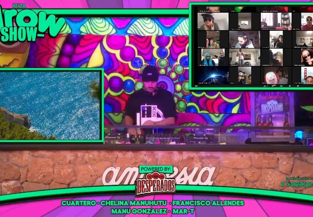 Cuartero DJ set – elrowSHOW Amnesia Ibiza | @Beatport Live