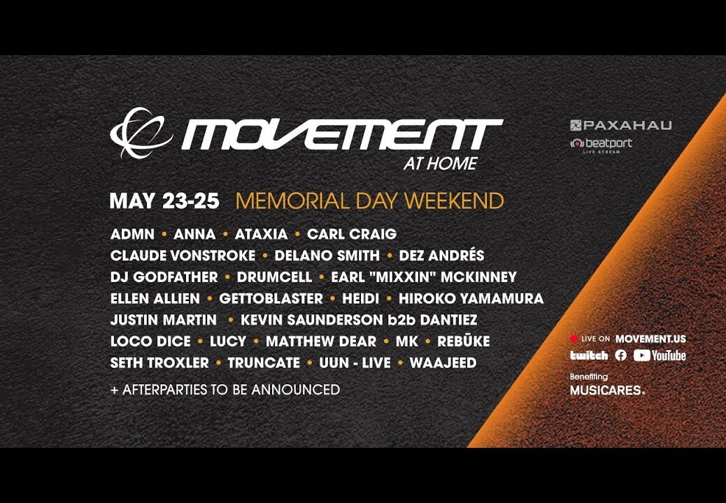 Day 2: Movement Festival At Home MDW 2020 | @Beatport  Live