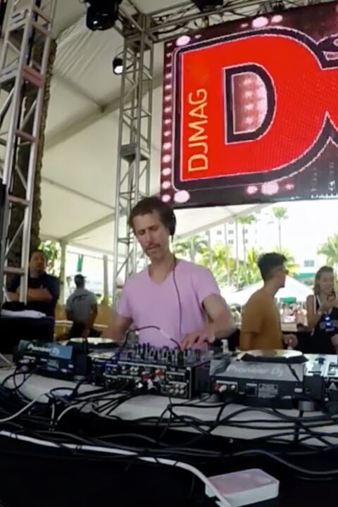 Josh Wink DJ Set at DJ Mag Pool Party in Miami 2016