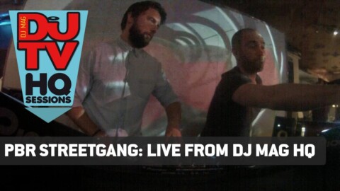 PBR STREETGANG go deep at DJ Mag HQ