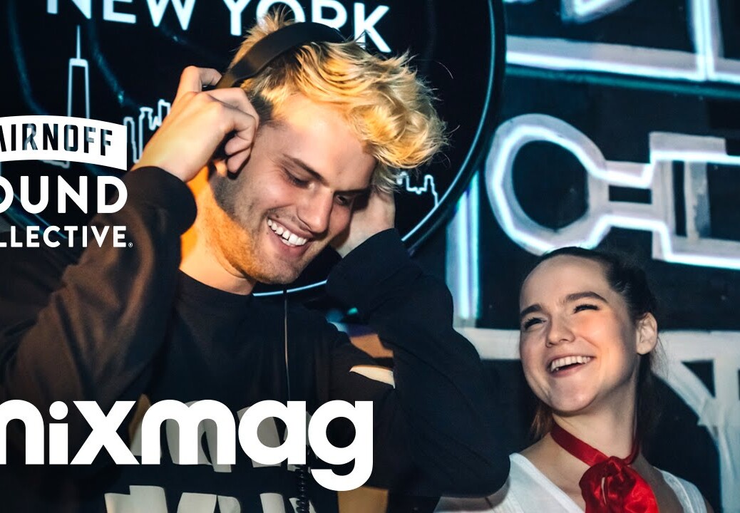 SOFI TUKKER global house set in The Lab NYC