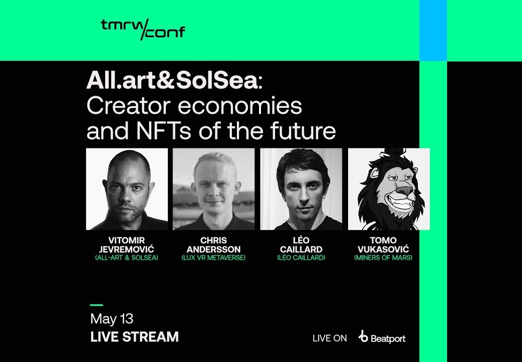 What Does the Future of NFTs Mean to You? | TMRW Conference 2022 x @Beatport Live