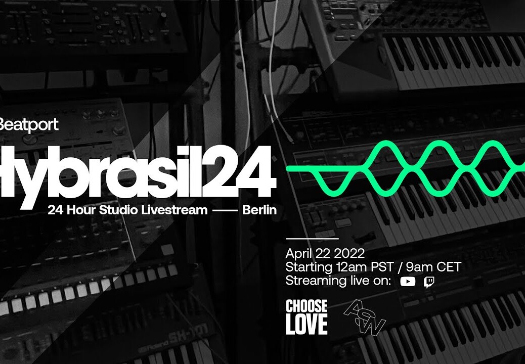 Hybrasil24 – 24 Hour Studio Livestream HIGHLIGHTS  |  @Beatport  Live