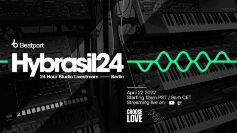 Hybrasil24 – 24 Hour Studio Livestream HIGHLIGHTS  |  @Beatport  Live