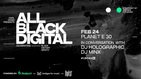 Planet E 30 | Carl Craig Presents All Black Digital | @Beatport  Live