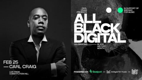 Carl Craig x All Black Digital |  @Beatport Live