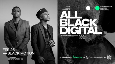 Black Motion x All Black Digital |   @Beatport  Live