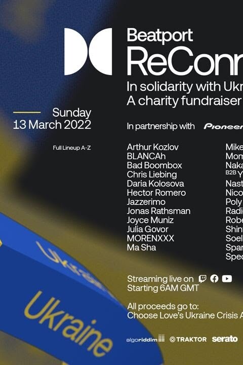 Spartaque DJ set – Beatport ReConnect: In Solidarity with Ukraine 2022 | @Beatport Live