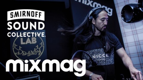 STEVE AOKI house set in The Lab @ the #SmirnoffHouse