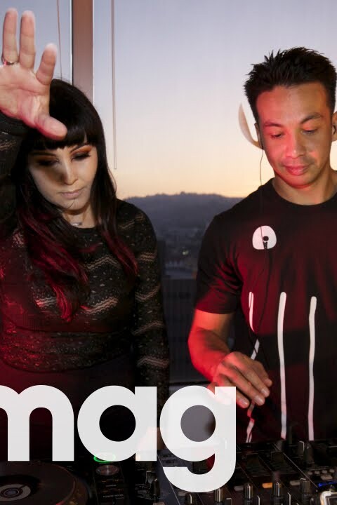 LAIDBACK LUKE B2B GINA TURNER tech house DJ set in The Lab LA