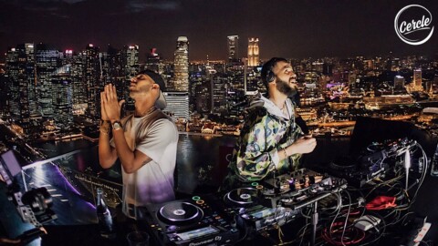The Martinez Brothers at CÉ LA VI Marina Bay Sands in Singapore for Cercle