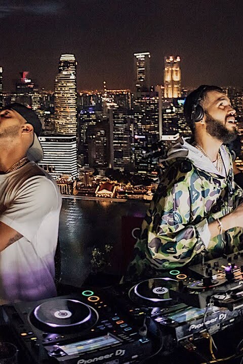 The Martinez Brothers at CÉ LA VI Marina Bay Sands in Singapore for Cercle