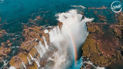 Nicola Cruz live at Iguazú Falls in Argentina for Cercle