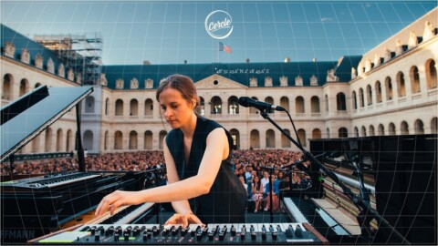 Hania Rani live at Invalides, in Paris, France for Cercle