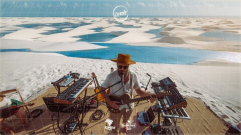 RY X live from Lençóis Maranhenses National Park, in Brazil for Cercle