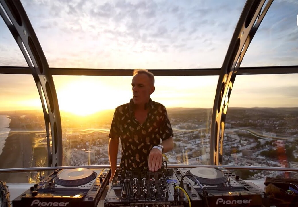 Fatboy Slim @ British Airways i360 in Brighton, United Kingdom for Cercle