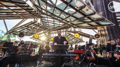 Worakls Orchestra live at Château La Coste in France for Cercle