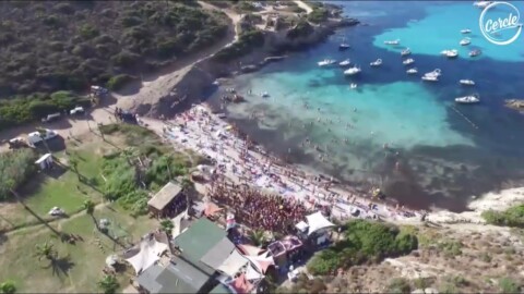 Thylacine live @ Mar A Beach – Villa Schweppes in Calvi, France for Cercle