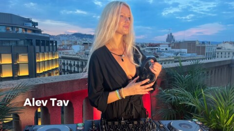 Alev Tav – Live @ DJanes.net Rooftop, Barcelona, Spain 20.09.2022 / Tech-House DJ Mix
