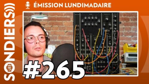 Emission live #265 – La maison ou le Moog Model 10 (ft. Philip Aelis et Adrien Perinot)