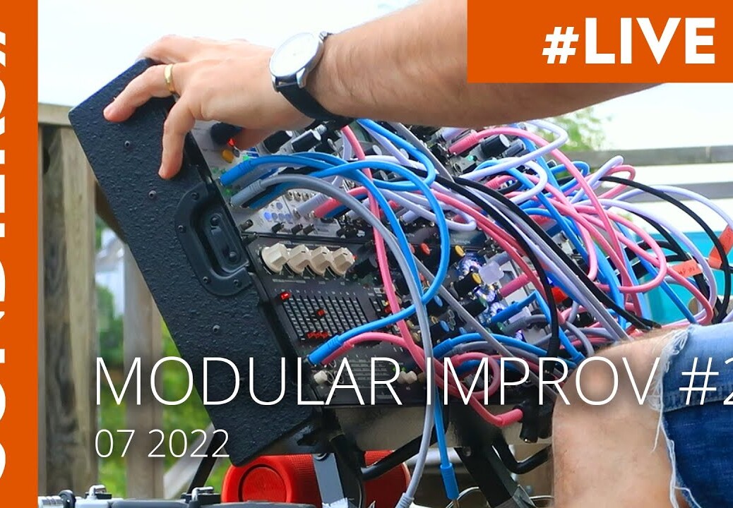 EURORACK MODULAR LIVE JAM IMPROVISATION #2