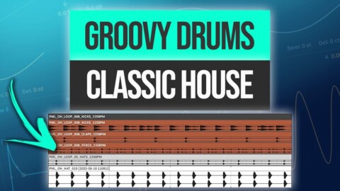 How to Make Groovy Classic House Drum Grooves | Ableton Live Tutorial