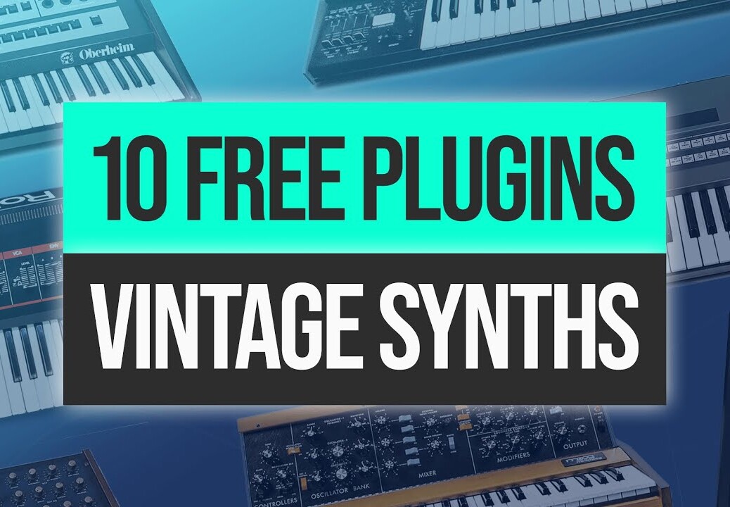 Top 10 Free Vintage Retro VST Synths | Moog, Roland, Korg, Yamaha & More