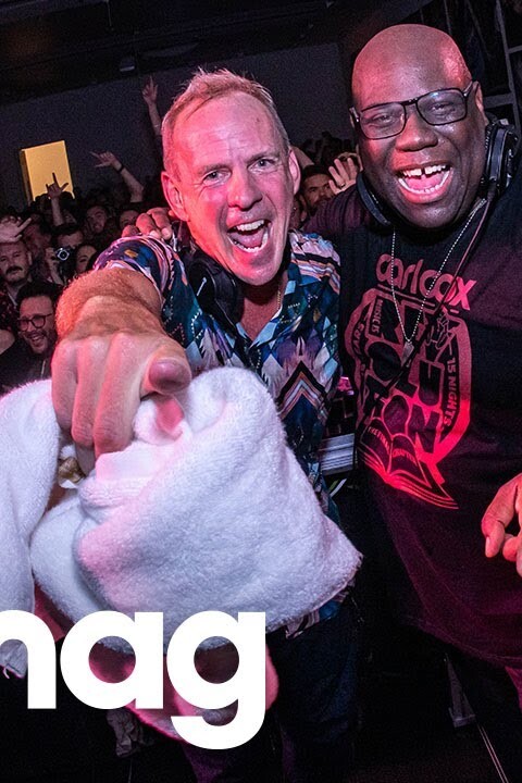 Carl Cox b2b Fatboy Slim at Saatchi Gallery, London