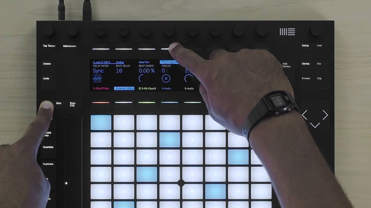 Learn Push 2: Tweaking and refining melodies - Virtual Clubbing Life