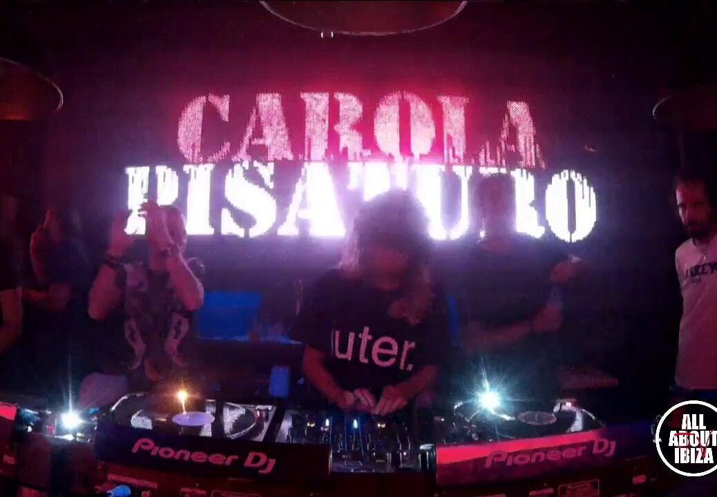 CAROLA PISATURO – Unusual Suspects at Sankeys Ibiza © AllaboutibizaTV with IbizaGlobalRadio