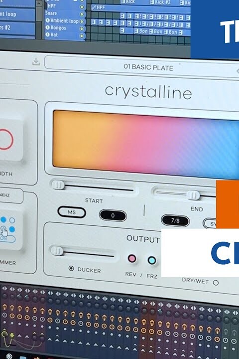 [NAMM 2022] BABY AUDIO CRYSTALLINE : Reverb algorithmique polyvalente, du vintage au moderne