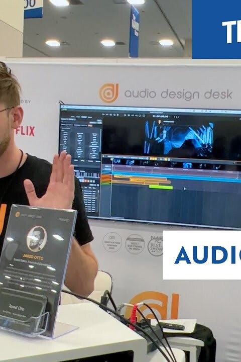 [NAMM 2022] AUDIO DESIGN DESK : Du son en post production cinema avec intelligence artificielle